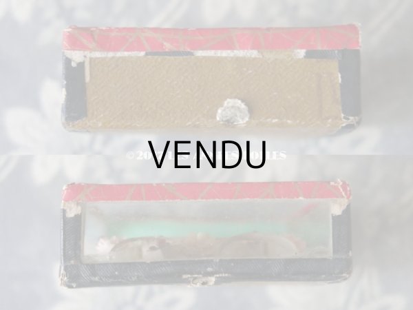 画像9: 19世紀 アンティーク ルリケール　聖遺物のガラスフレーム  聖人の遺品 (9)