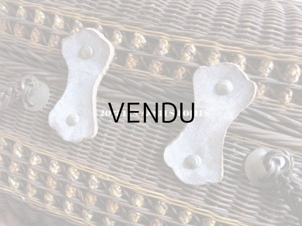 画像11: 19世紀末 アンティーク パニエ  (11)