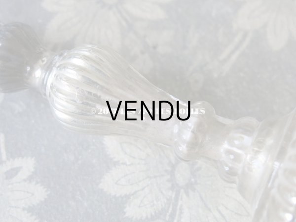 画像4: アンティーク 　マーキュリーグラス 　とても小さなキャンドルスタンド (4)