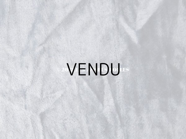 画像9: 19世紀末 アンティーク ファブリック シルク製 ベルベット サックスブルー　 (9)