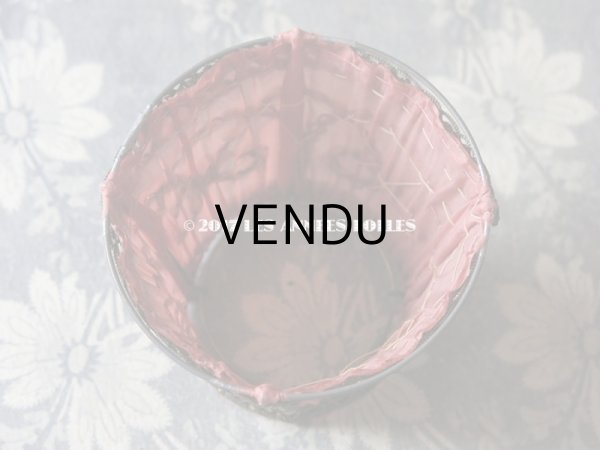 画像6: 19世紀末 アンティーク ロココ調 小さな ランプシェード アンティークローズ (6)