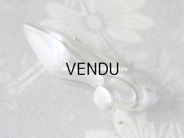 画像7: 19世紀 アンティーク シルバー製 靴型 ピンクッション  (7)