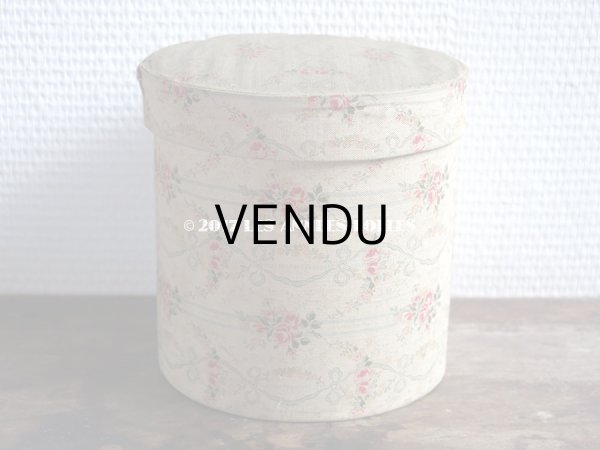 画像5: 1900年代 アンティーク 薔薇模様　カルトナージュボックス (5)