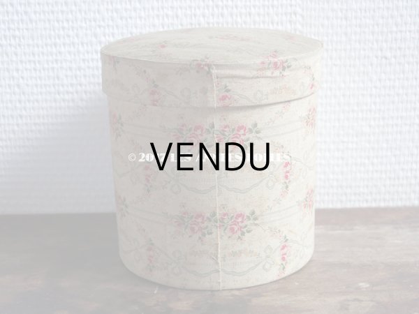 画像3: 1900年代 アンティーク 薔薇模様　カルトナージュボックス (3)