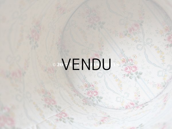 画像8: 1900年代 アンティーク 薔薇模様　カルトナージュボックス (8)