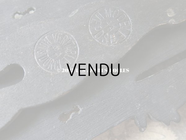 画像3: 19世紀 アンティーク ナポレオン3世 木製 温度計 (3)