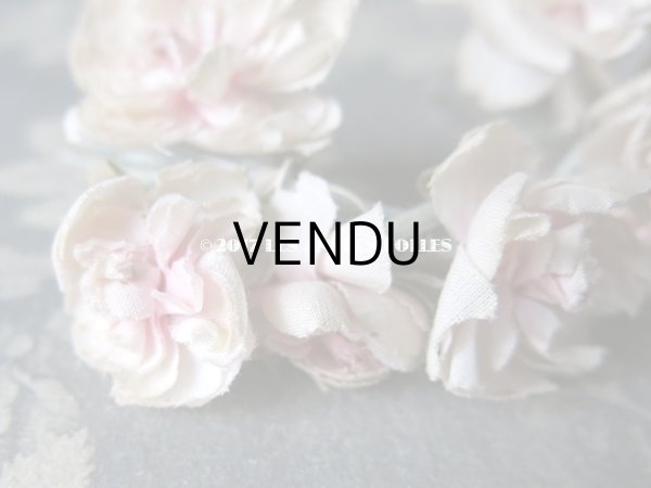 画像6: 【 2017クリスマスセール対象外 】19世紀末 アンティーク ドール用 小さな薔薇のコサージュ  (6)