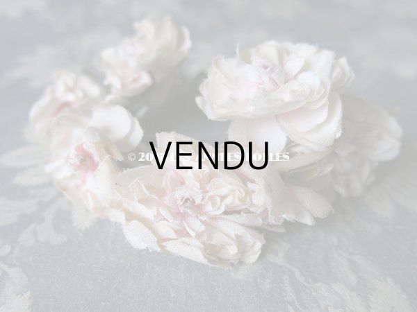 画像4: 【 2017クリスマスセール対象外 】19世紀末 アンティーク ドール用 小さな薔薇のコサージュ  (4)