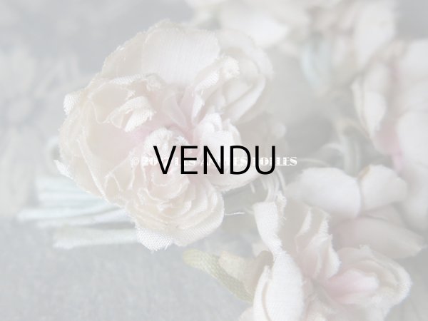 画像7: 【 2017クリスマスセール対象外 】19世紀末 アンティーク ドール用 小さな薔薇のコサージュ  (7)