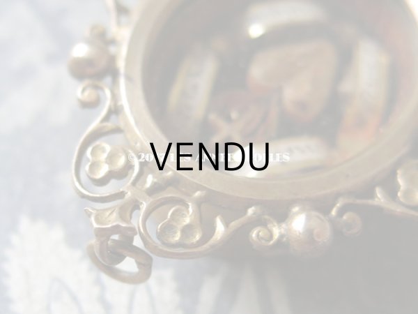 画像6: 【 2017クリスマスセール対象外 】 19世紀 アンティーク ルリケール　聖遺物のペンダント　クロス＆ハート 聖人の遺品 (6)