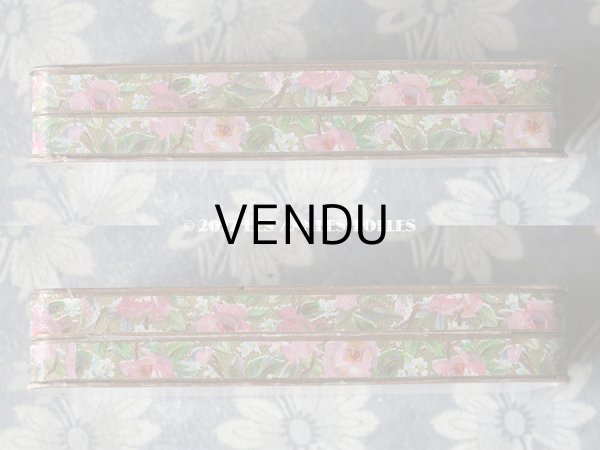 画像5: 1900年代 アンティーク  ジュエリーボックス 薔薇模様 (5)