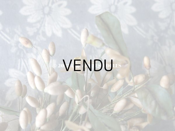 画像9: 1913年代 アンティーク ワックスフラワーのブーケ　ウェディングブーケ 　結婚式 ティアラ (9)