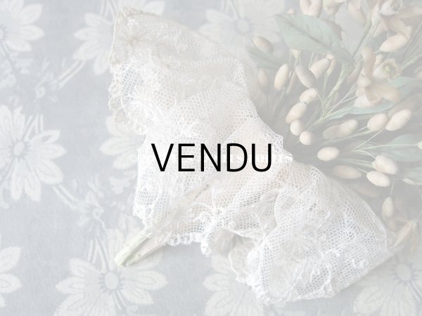 画像3: 1913年代 アンティーク ワックスフラワーのブーケ　ウェディングブーケ 　結婚式 ティアラ (3)