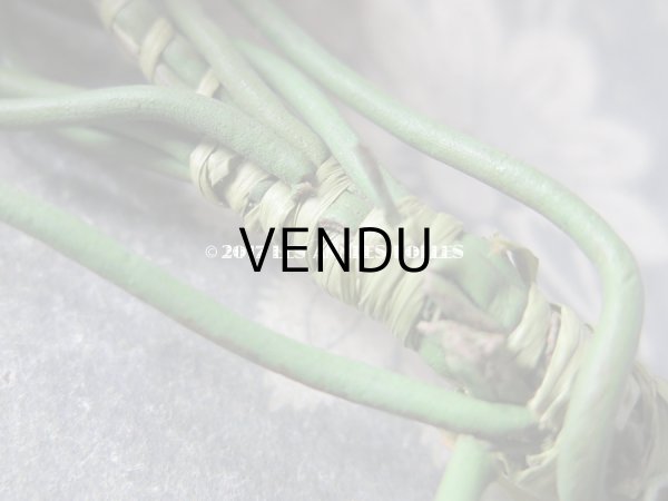 画像7: 19世紀末 アンティーク　パンジーのコサージュ 布花 (7)