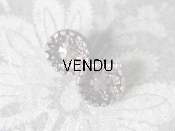 画像4: 19世紀末 アンティーク 花の立体ボタン 12mm  (4)