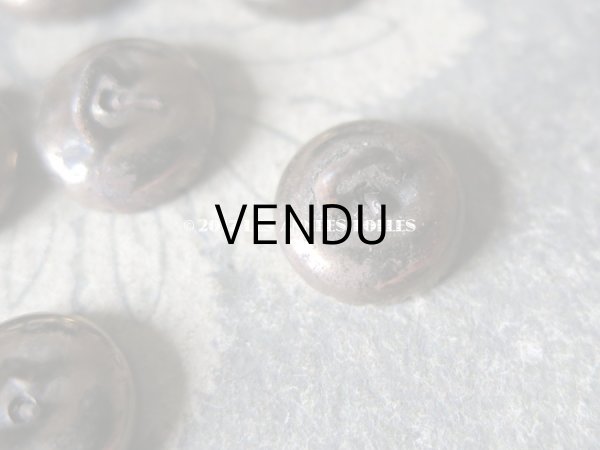 画像6: 19世紀末 アンティーク 花の立体ボタン 12mm  (6)