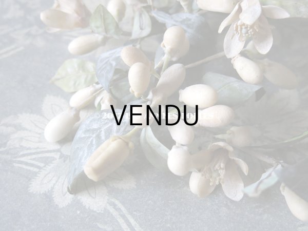 画像4: 1900年代 アンティーク ワックスフラワーのヘッドリース ウェディング 結婚式 ティアラ (4)