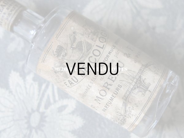 画像4: アンティーク 天使のパフュームボトル EAU DE COLOGNE- F.MOREAU & FILS PARIS - (4)