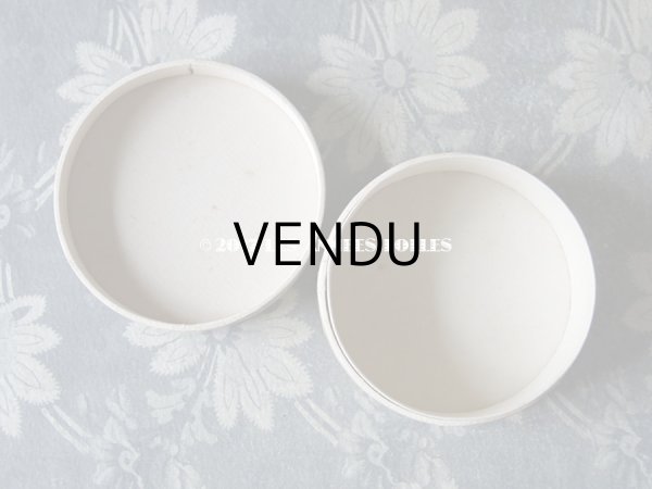 画像6:  アンティーク パウダーボックス POUDRE NATURA - HOUBIGANT PARIS - (6)