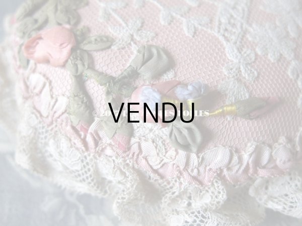 画像6: 19世紀末 アンティーク ロココモチーフのピンクッション (6)