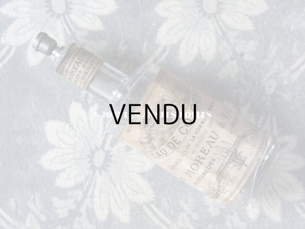 画像3: アンティーク 天使のパフュームボトル EAU DE COLOGNE- F.MOREAU & FILS PARIS - (3)