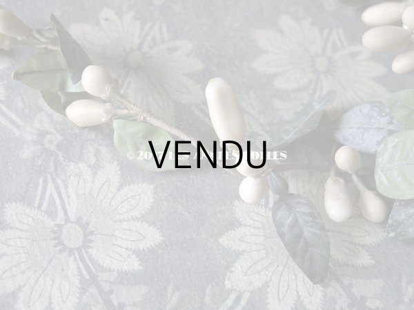 画像11: 1900年代 アンティーク ワックスフラワーのヘッドリース ウェディング 結婚式 ティアラ (11)