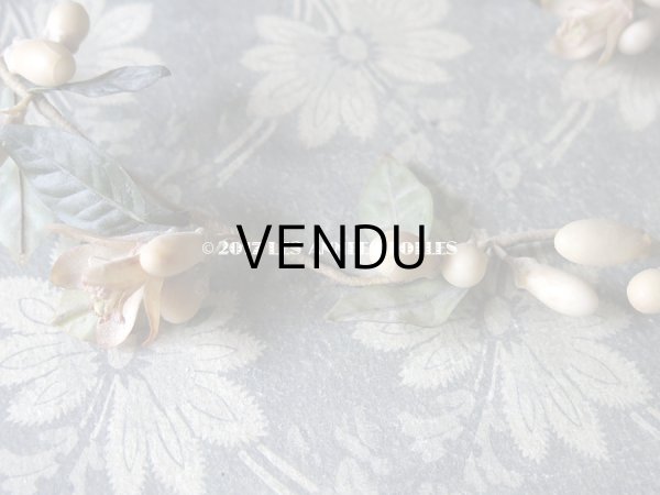 画像12: 1900年代 アンティーク ワックスフラワーのヘッドリース ウェディング 結婚式 ティアラ (12)