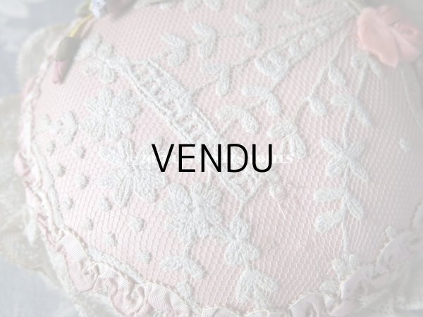 画像4: 19世紀末 アンティーク ロココモチーフのピンクッション (4)