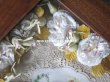 画像3: 1879年 アンティーク ガラスのフレーム入り コミュニオンの記念 淡いピンクの薔薇のヘッドリース　 (3)