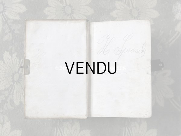 画像6: 1896年 アンティーク ミサ典書 セルロイド製 黒 (6)