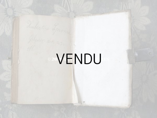 画像9: 1896年 アンティーク ミサ典書 セルロイド製 黒 (9)