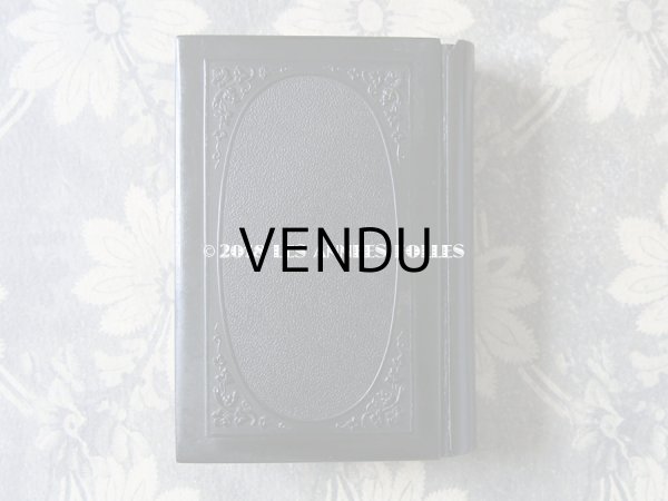 画像3: 1882年 アンティーク ミサ典書 セルロイド製 聖母マリア＆キリスト 黒 (3)