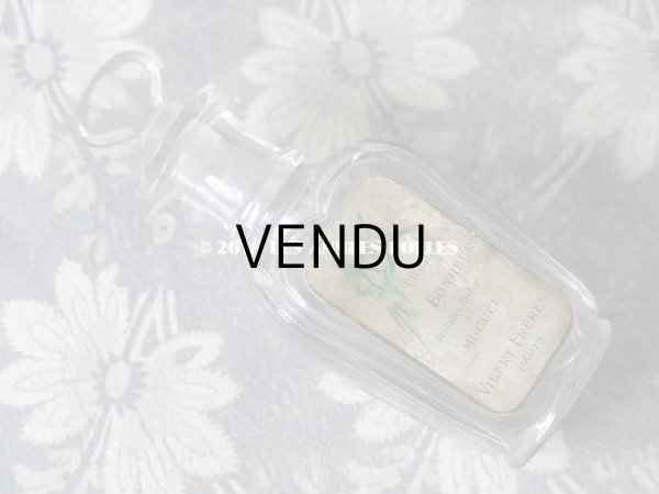 画像2: アンティーク 鈴蘭のパフュームボトル CLOCHETTE DE BONHEUR VERITABLE PARFUM DU MUGUET - VIBERT FRERES PARIS - (2)