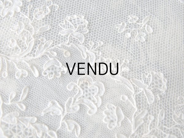 画像13: 19世紀 アンティーク ニードルレース アランソンレース  『ポワン・ダランソン（アランソン）』 1.5m (13)