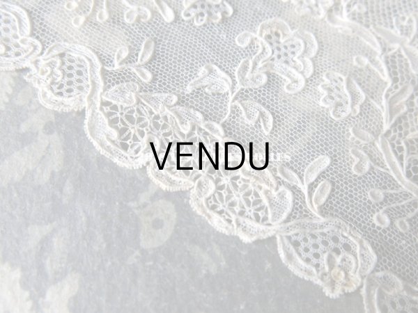 画像12: 19世紀 アンティーク ニードルレース アランソンレース  『ポワン・ダランソン（アランソン）』 1.5m (12)