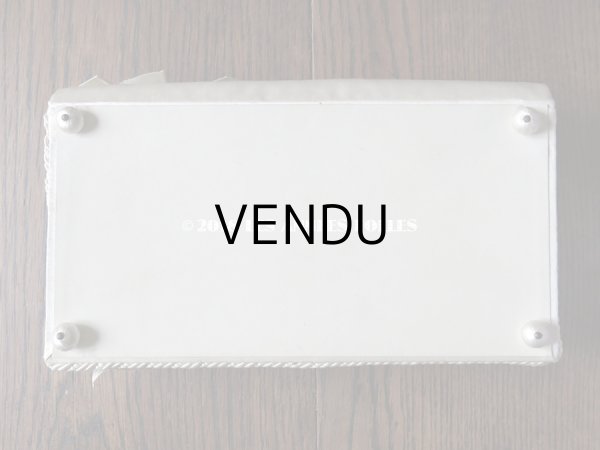 画像6: 1907年 アンティーク リボンで結ばれた ドラジェの特別なお菓子箱 脚付き バテム (6)