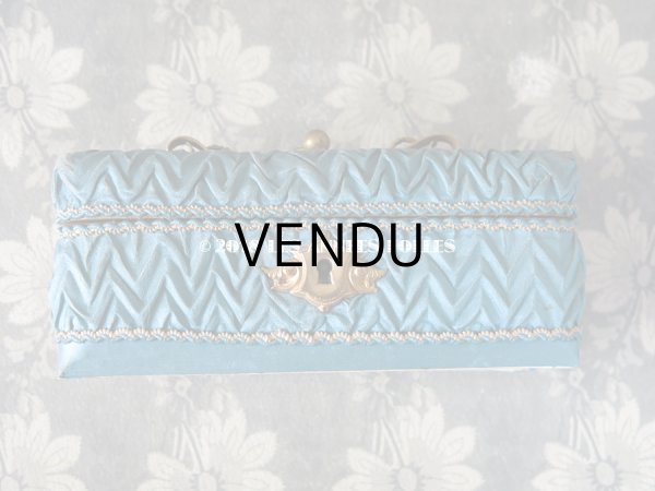 画像5: 19世紀 アンティーク ナポレオン3世時代 お菓子箱 鍵付き 木箱 ドラジェ & チョコレート  (5)