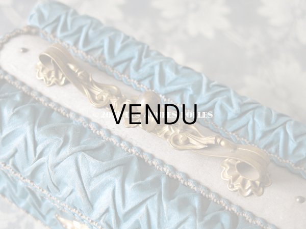 画像9: 19世紀 アンティーク ナポレオン3世時代 お菓子箱 鍵付き 木箱 ドラジェ & チョコレート  (9)