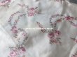 画像2: ＊蚤の市＊アンティーク シルク製 ファブリック 薔薇のガーランド ぼかし織り (2)
