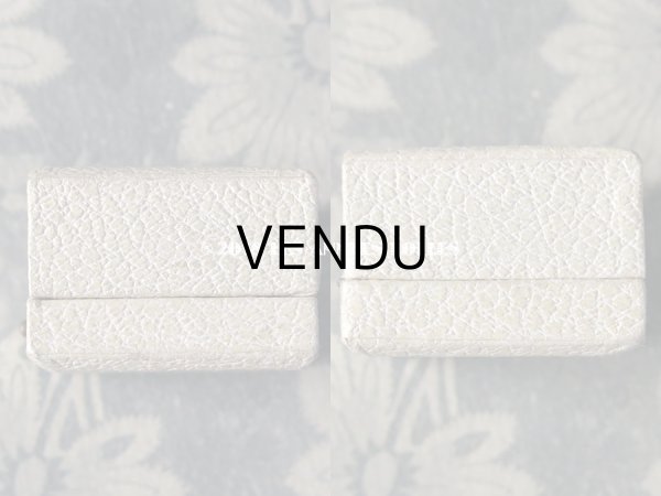 画像9: アンティーク ジュエリーボックス オフホワイト リングボックス (9)