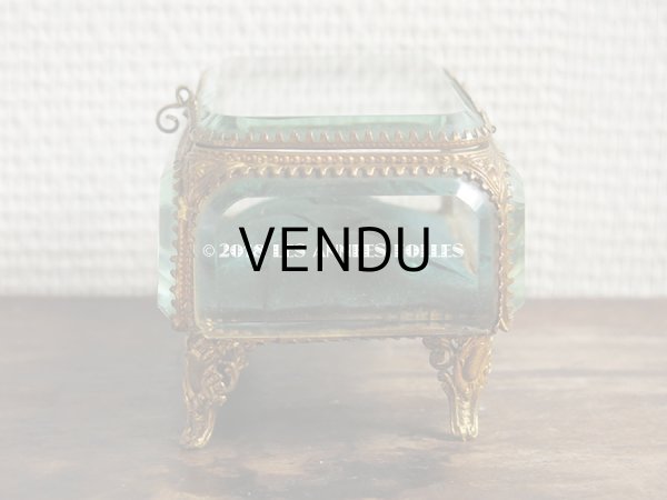 画像5: 19世紀 アンティーク ジュエリーボックス　ロカイユ装飾の脚 (5)