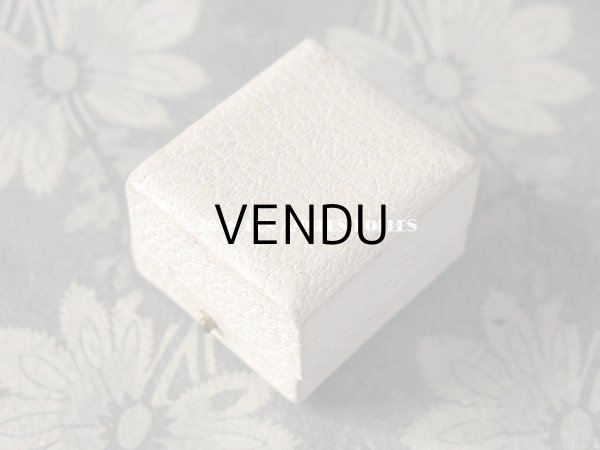 画像5: アンティーク ジュエリーボックス オフホワイト リングボックス (5)