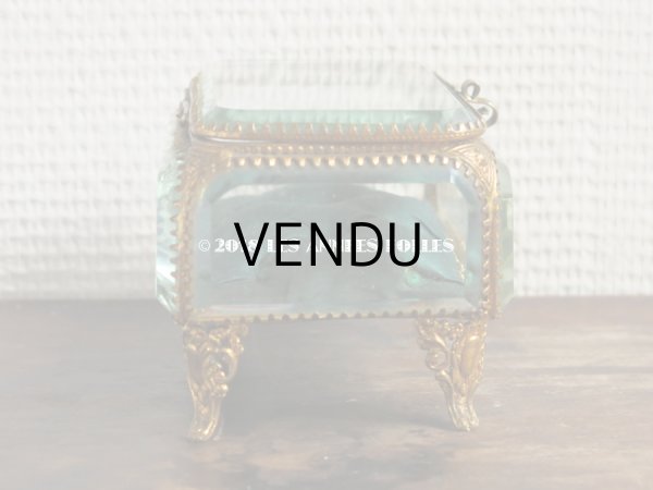 画像6: 19世紀 アンティーク ジュエリーボックス　ロカイユ装飾の脚 (6)