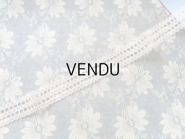 画像6: 19世紀末 アンティーク レース リボン通し　113cm (6)