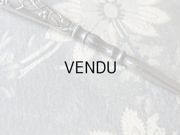 画像6: １900年代 アンティーク  シルバー製 ヤドリギのかぎ針  (6)