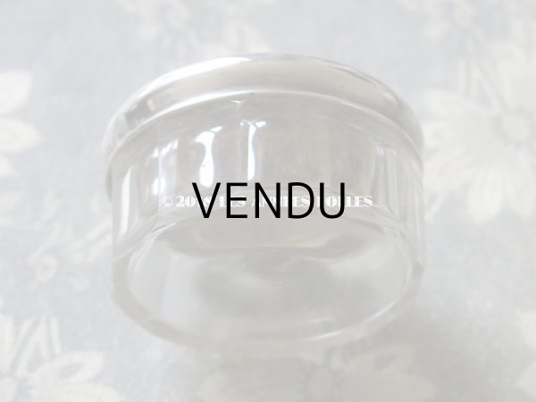 画像12: 1900年代　アンティーク シルバー製 パウダーケース 王冠 ＆ リボンのガーランド & モノグラム (12)