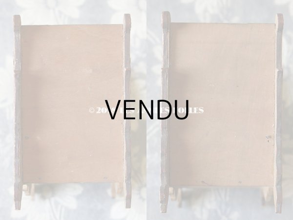 画像9: 19世紀末 アンティーク  ドールベッド  (9)