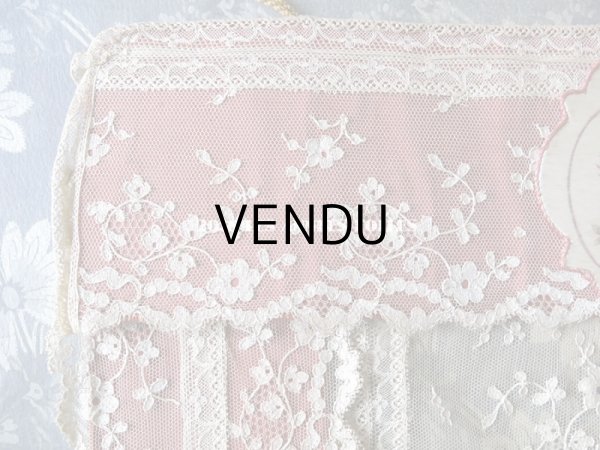 画像3: 19世紀末 アンティーク エグリーズの祭壇布 (3)