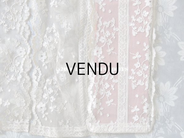 画像9: 19世紀末 アンティーク エグリーズの祭壇布 (9)