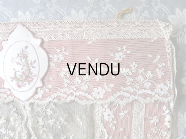 画像4: 19世紀末 アンティーク エグリーズの祭壇布 (4)